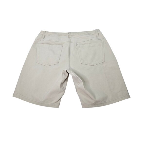 BYLT Premium Basics Everyday Short Chino Men's 32 Actual Beige 8" Inseam EUC - Picture 6 of 12